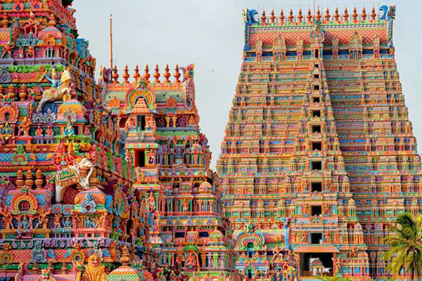 Madurai to Rameshwaram to Trichy to Kumbakonam to Chidambaram to Madurai